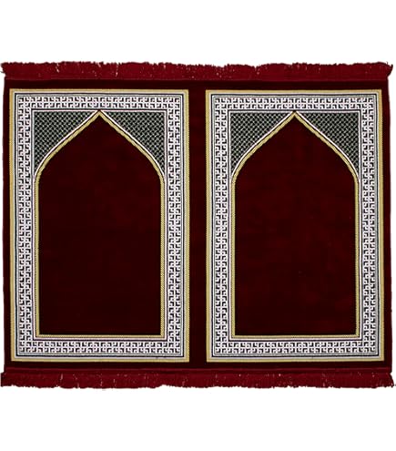 Amazon.com: Modefa Turkish Prayer Rug | Wide 8 Multi Person Velvet
